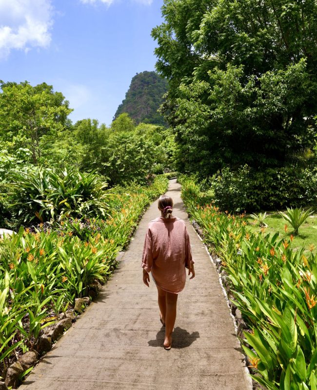 Path Spa to Main Building